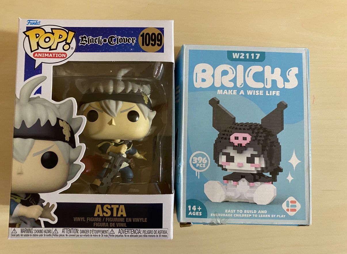 New In Box Funko Pop Or Hello Kitty Lego