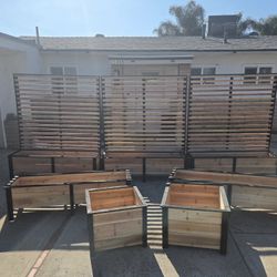 Custome Cedar planters 