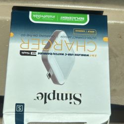 Wireless USB C Watch And Earbuds Charger