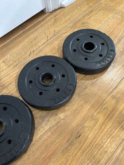 Three loading for sport each 7.5 lb
