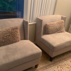 Grey Double Medium Size Sofa