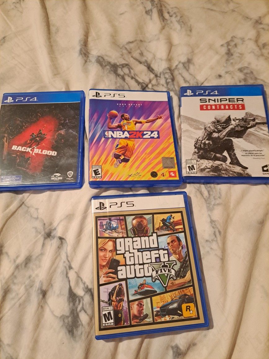 PS5 GAMES ADULT OWNED