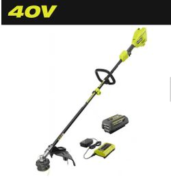 RYOBI 40V 15 in. Expand-It Cordless String Trimmer (Weed eater)