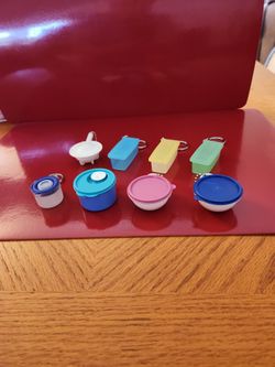 Tupperware Keychains