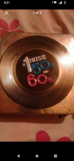 #1,Hitz 5O,&60,,Set Of 3 CD,In Tin Box 