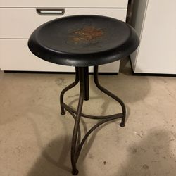 Metal Antique Stool