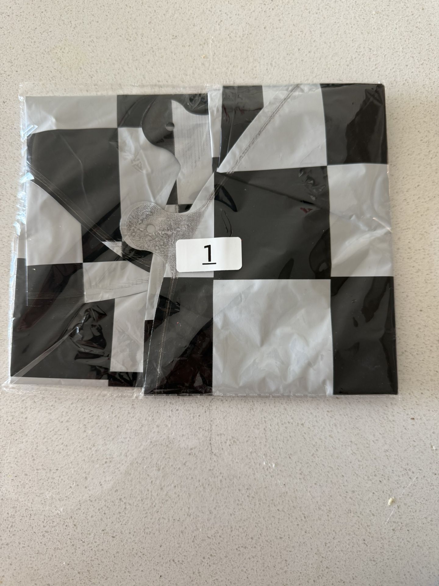Checkered Balloon 1
