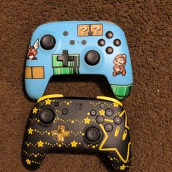 Two Nintendo Switch Controller 
