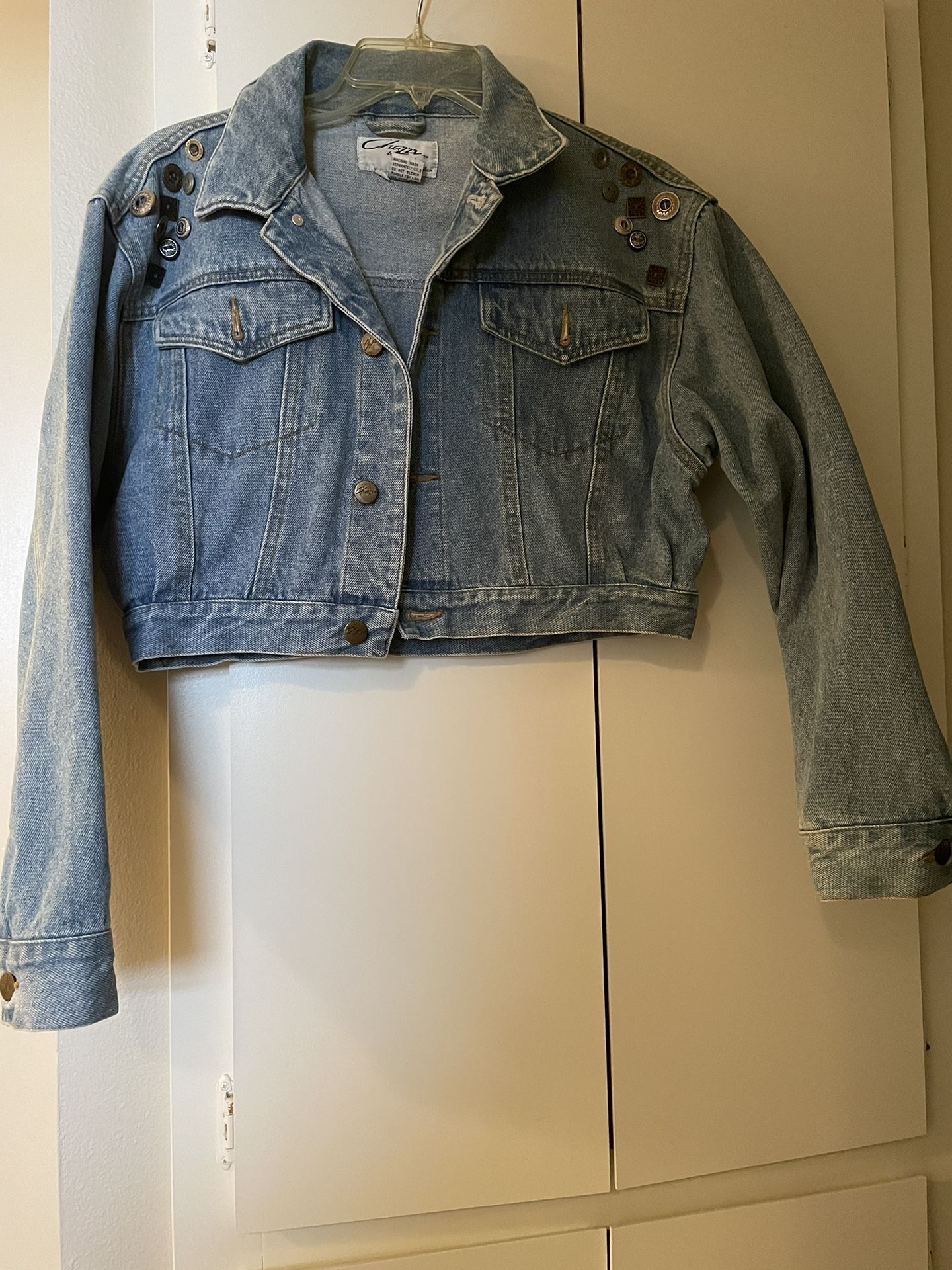Cropped Jean Jacket