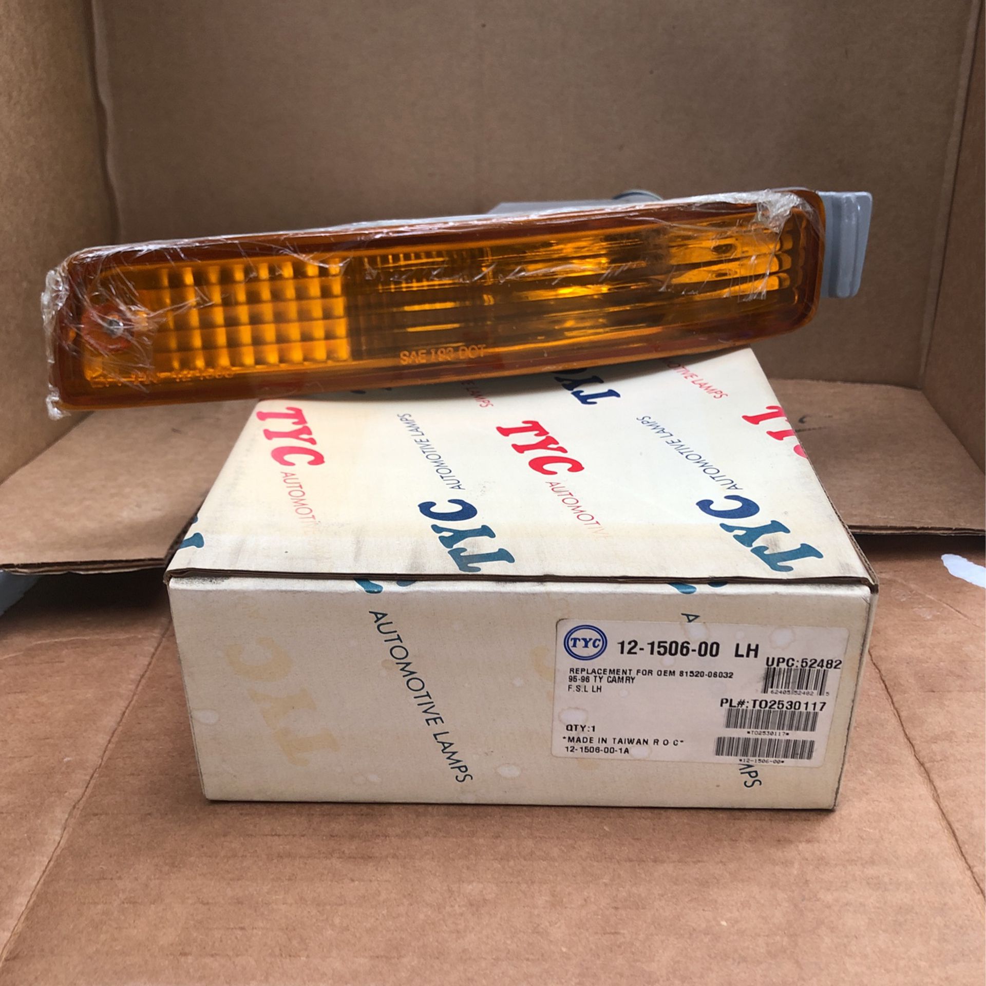 Toyota Camry 95-96 Signal Lamp Side Marker LH