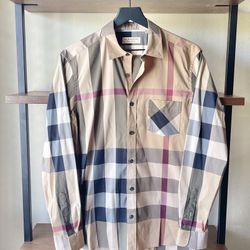 Mens Burberry Shirt a -Lightly Worn