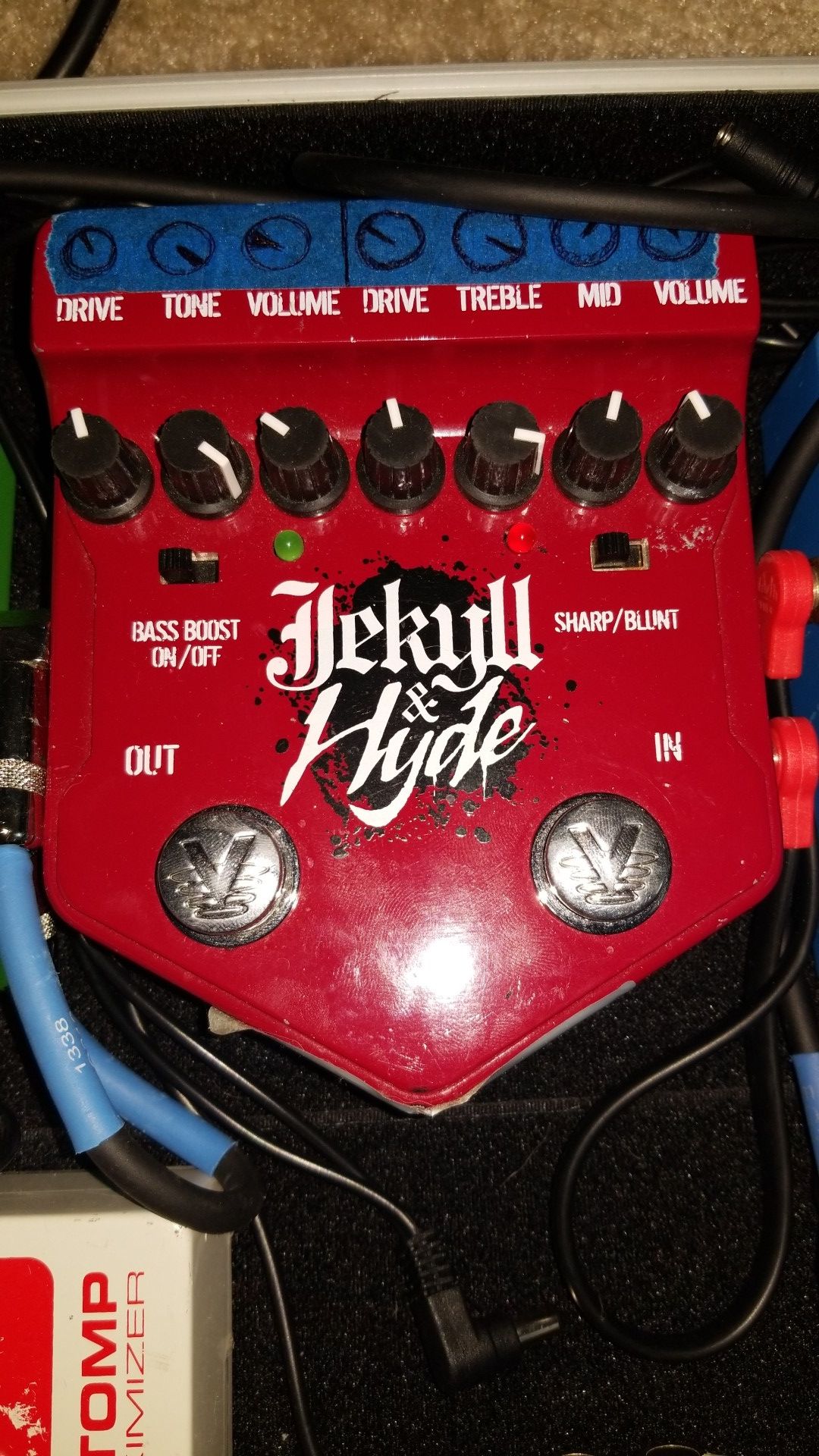 Jekyll and Hyde Overdrive / Distrotion Guitar Pedal