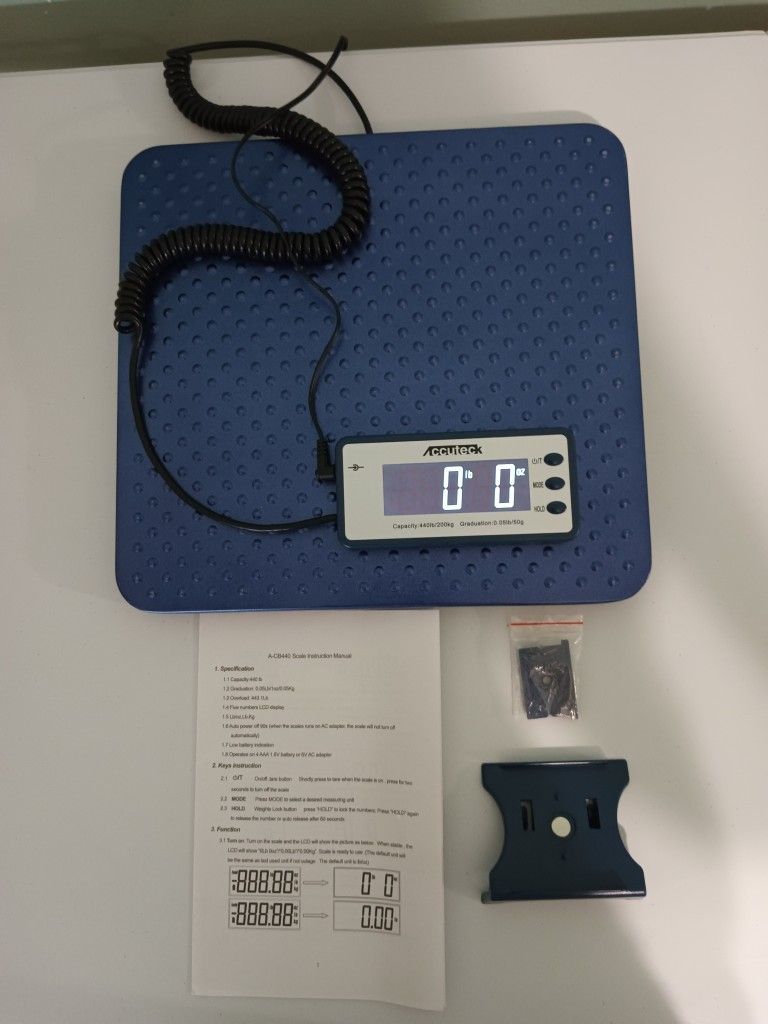 ACCUTECK 440 lb DIGITAL SCALE