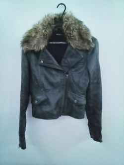 ARMANI EXCHANGE LEATHER Jacket