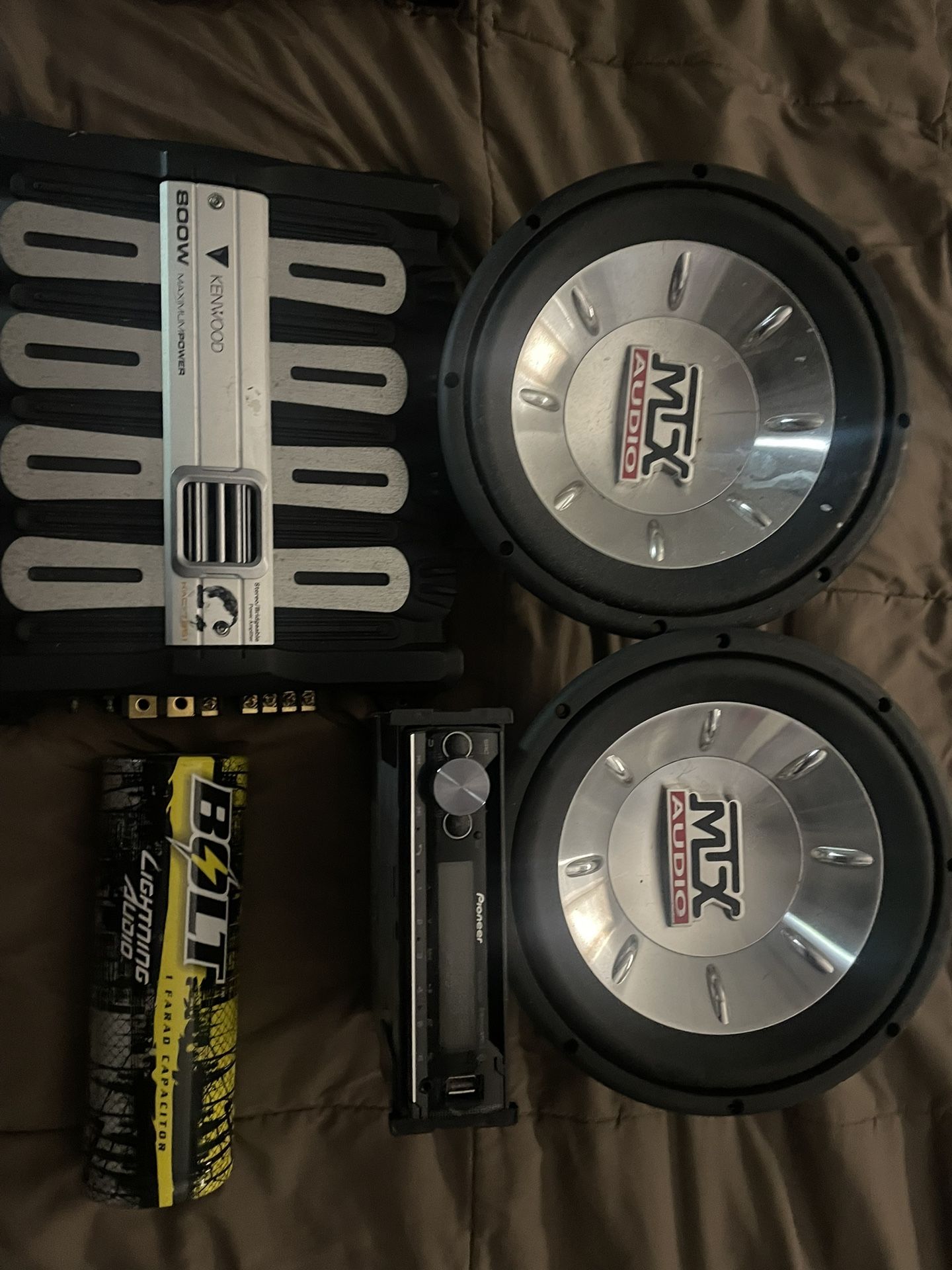 Car Audio Speaker Package