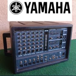 Yamaha EMX 66m 6-Channel 600W Powered Mixer Great Sound! built-in digital effects.
