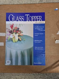 Round Tempered Glass Top