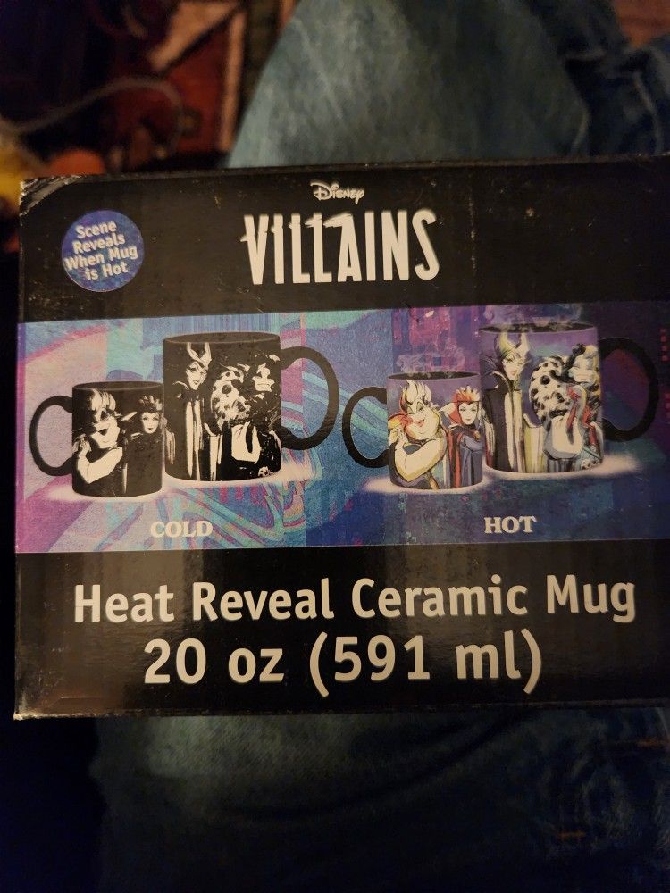 Disney Villains Heat Reveal 20oz Mug