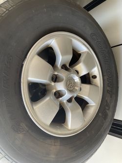 Stock 4Runner Tires