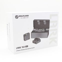 Hollyland LARK 150 2-Person Compact Digital Wireless Microphone System (2.4 GHz, Black)