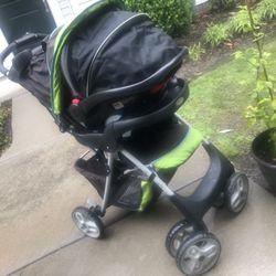 Stroller With Car Seat - Click Connect 