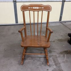 Vintage Child’s / Doll Rocking Chair