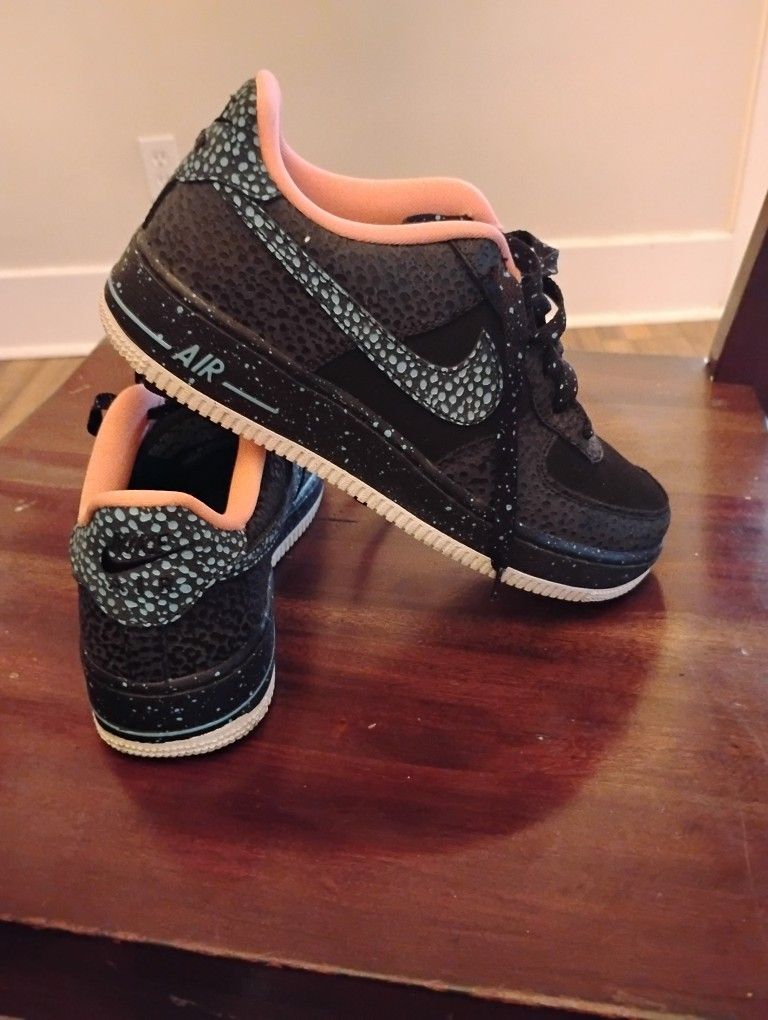 Nike Air Force Pinnacle QsSafari Pack AJ4234 002 GS 7Y