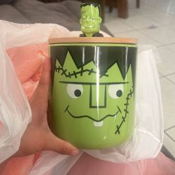 Frankenstein Cookie Jar