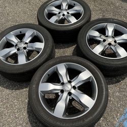 20” Jeep Wrangler Commander Grand Cherokee Wheels Rims Tires Dodge Durango We Finance Set