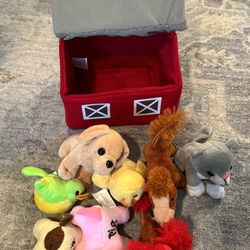 Baby Barn and Plush Animals 