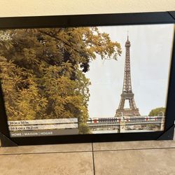 20” X 30” Black Frame