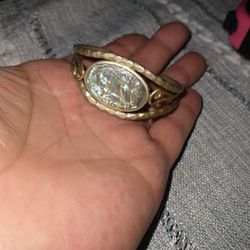 Small Alpaca Mexico Abalone Bracelet