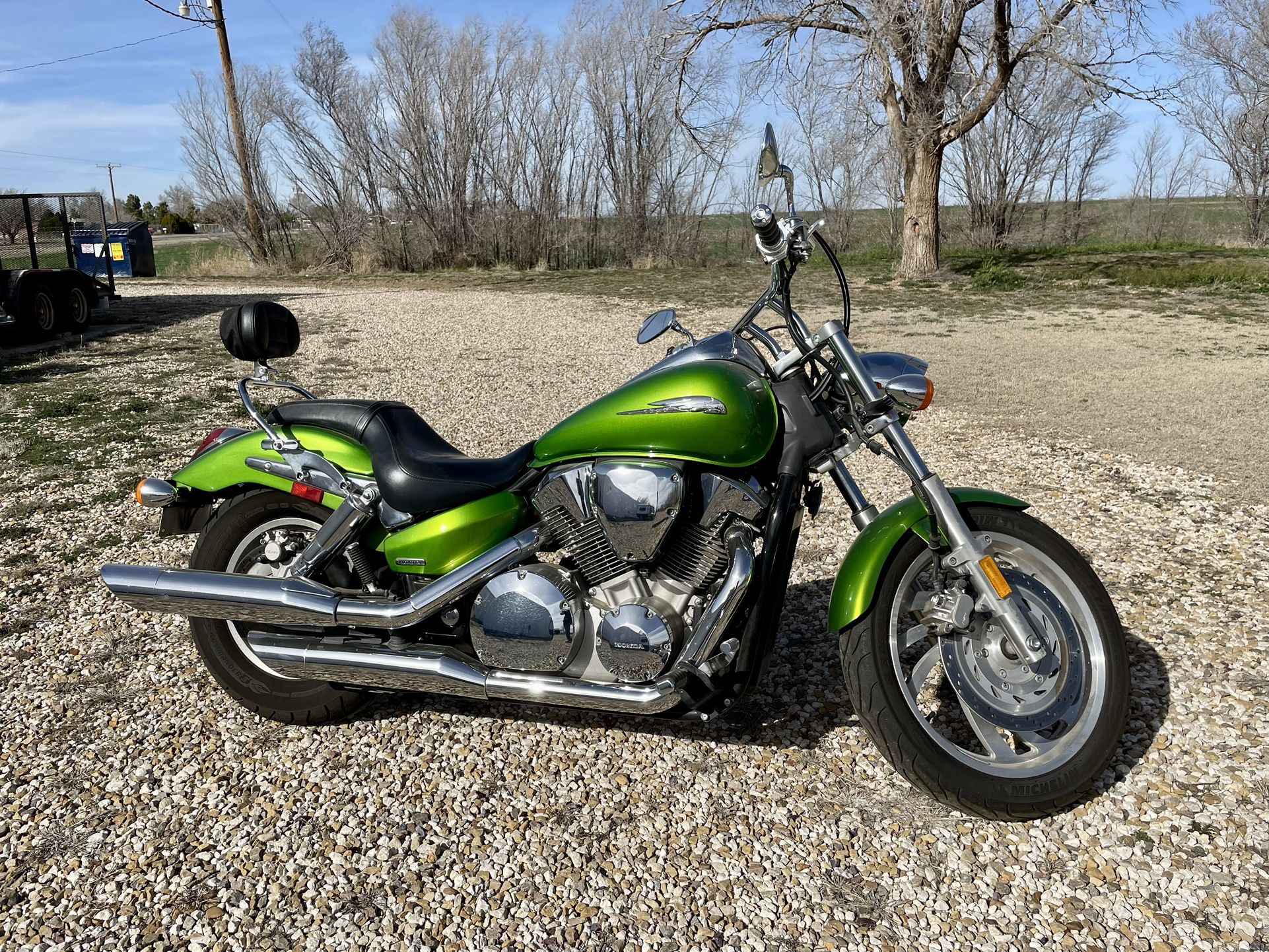 Green 2007 Honda CTX 1300 C; 8,750 Mi; Garage Kept