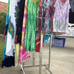 Tiedyed Dresses Purses Jewelry sunglasses ect ( make offer )