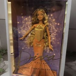 BARBIE ALL THAT GLITTERS DIVA COLLECTION DOLL BRAND NEW