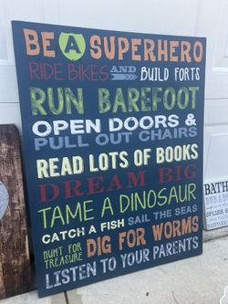 Playroom Sign / Wall Decor