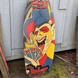 Joker Kneeboard w/ Strap – Cool Graphic, Ready for Summer