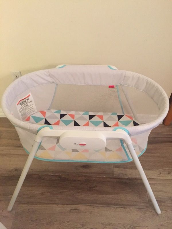 fisher price stow and go bassinet