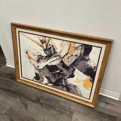 Unicorn Gundam Wall Art