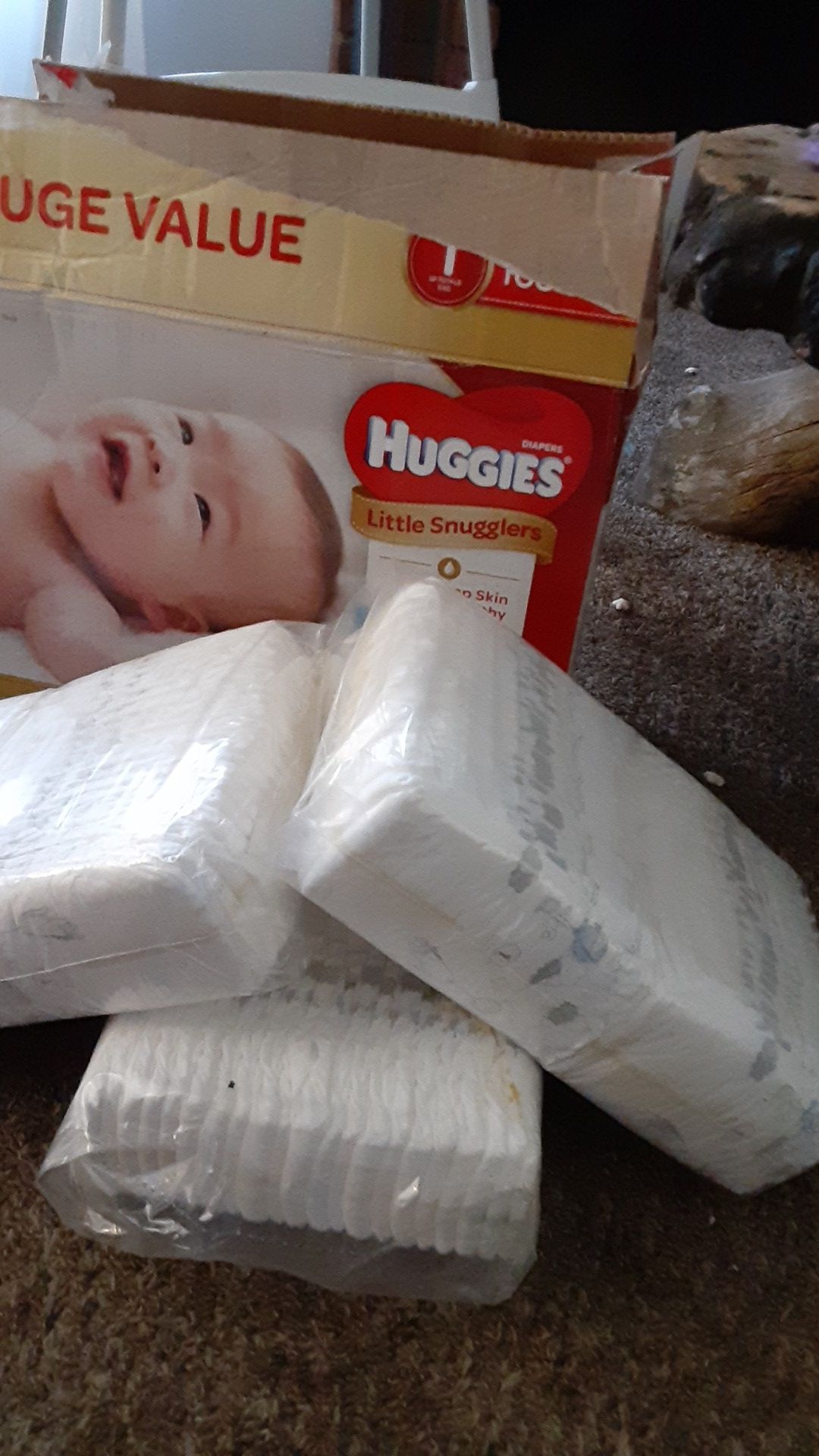 Huggies diapers size..1