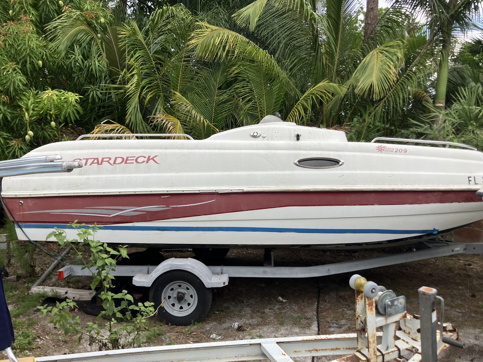 Stardeck Boat And Trailer