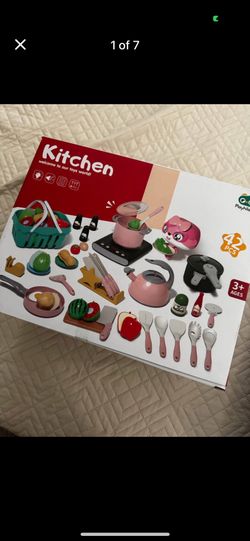 Play Kitchen Accessories 42PCS Pretend play toys playfood