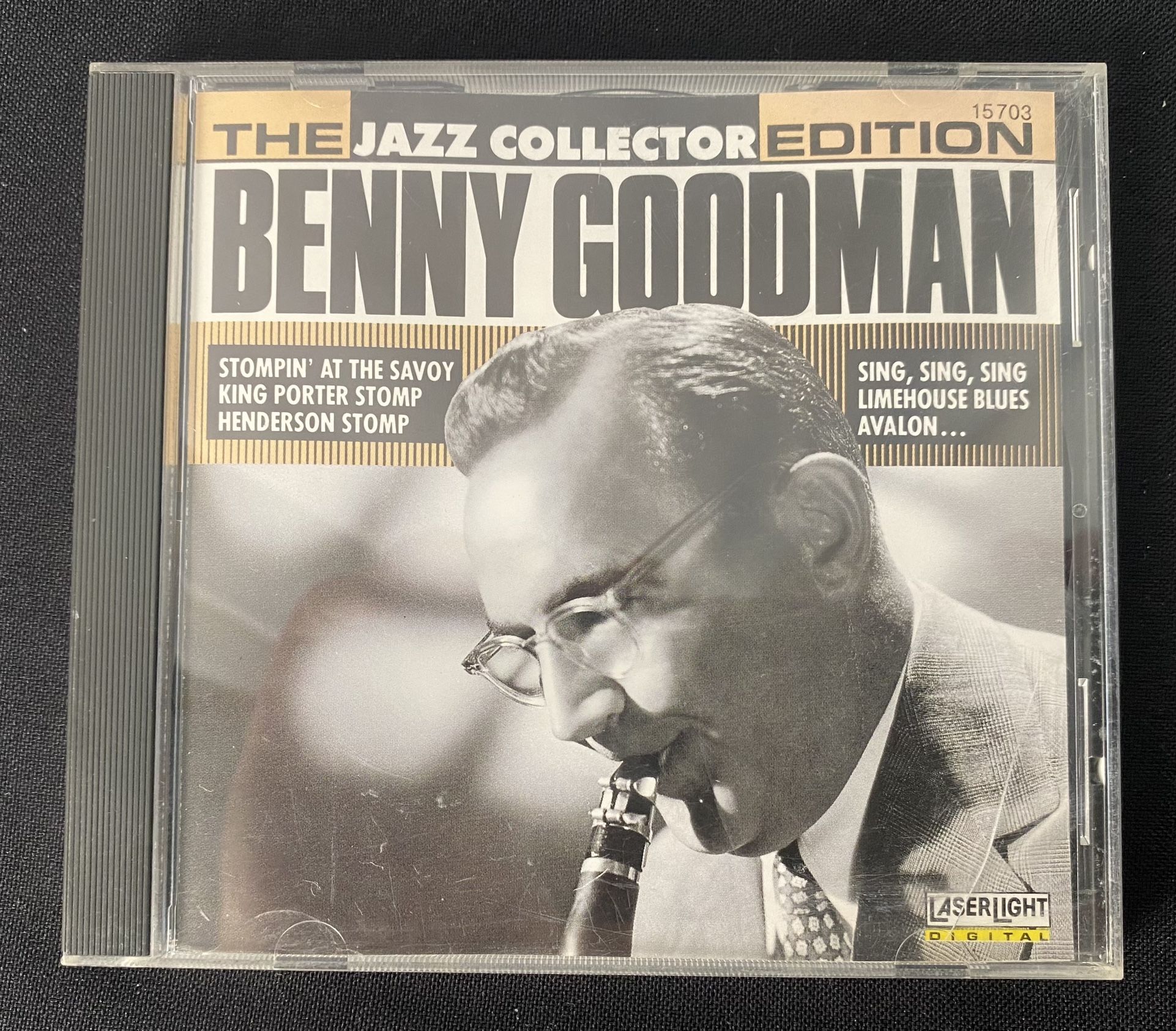 The Jazz Collector Edition Benny Goodman CD Laser Light 1989 Mint Rare