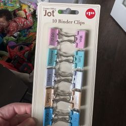 Binder clips