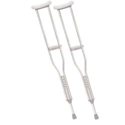 Universal Adjustable Crutches for heights from 6’ 0" to 6' 7"