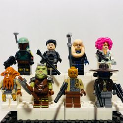 Star Wars Boba Fett Bounty Hunters 8pc Minifigure Set LEGO Compatible