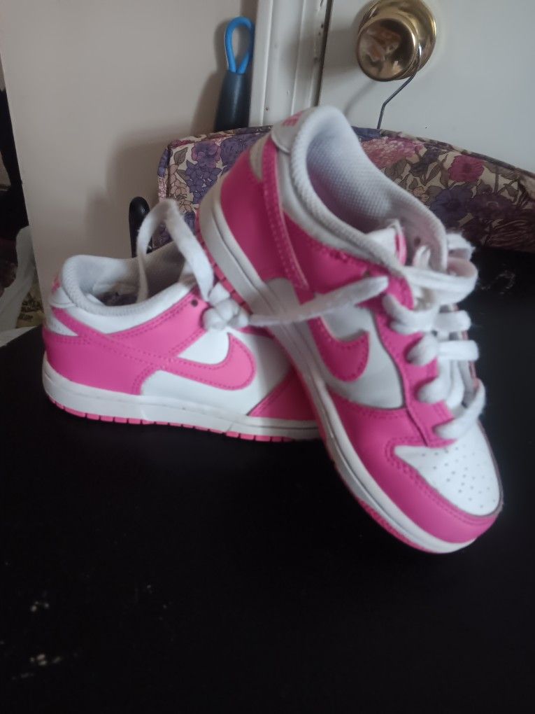 Pink Nike Girls Sz 12