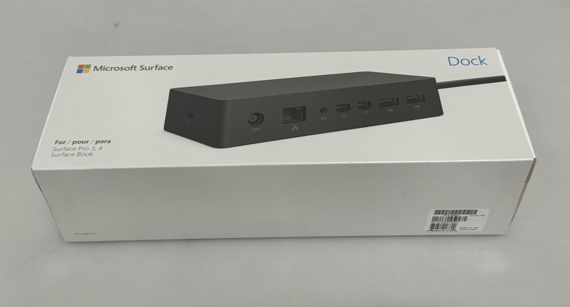 Microsoft Surface Dock (Compatible with Surface Pro 3, Surface Pro 4, and Surface Book)