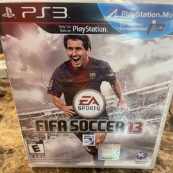 PS3 FIFA SOCCER 13 BRAND NEW