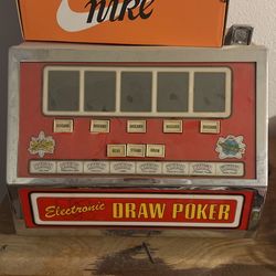 RARE Electronic Draw Poker